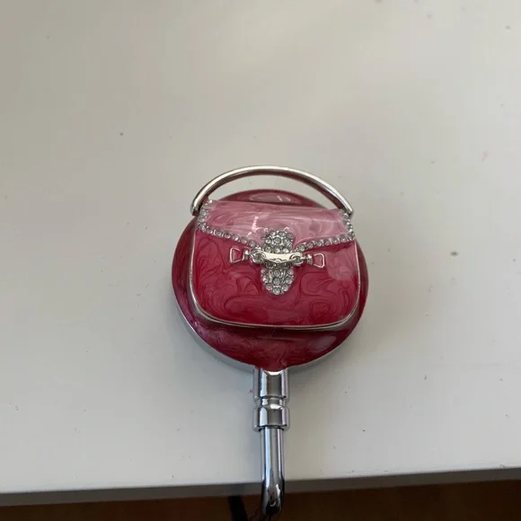 Pink Magnetic Purse Holder - Picture 2 of 7
